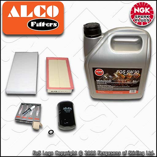 SERVICE KIT for FORD FOCUS MK1 1.8 2.0 OIL AIR CABIN FILTER PLUGS +OIL 1998-2004