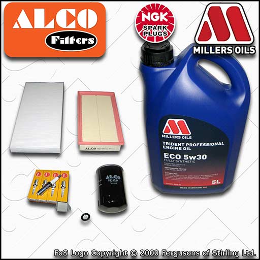 SERVICE KIT for FORD FOCUS MK1 1.6 OIL AIR CABIN FILTERS PLUGS +OIL (1998-2004)