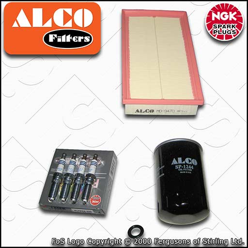 SERVICE KIT for FORD FOCUS MK1 ST170 OIL AIR FILTERS SPARK PLUGS (2002-2004)