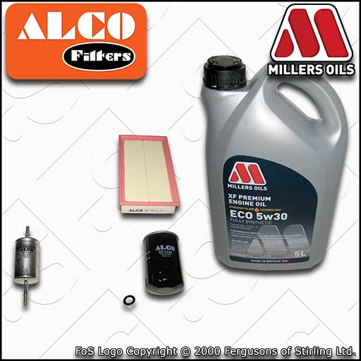 SERVICE KIT for FORD TRANSIT CONNECT 1.8 OIL AIR FUEL FILTERS +OIL (2002-2013)