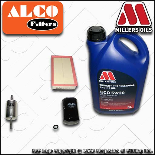 SERVICE KIT for FORD FOCUS MK1 1.6 1.8 2.0 OIL AIR FUEL FILTERS +OIL (1998-2004)