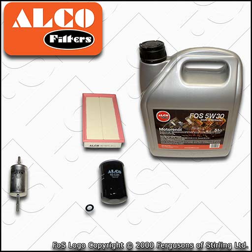 SERVICE KIT for FORD FOCUS MK1 1.6 1.8 2.0 OIL AIR FUEL FILTERS +OIL (1998-2004)