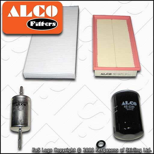 SERVICE KIT for FORD TRANSIT CONNECT 1.8 OIL AIR FUEL CABIN FILTER (2002-2013)