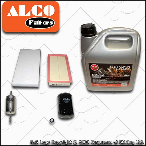 SERVICE KIT for FORD FOCUS MK1 1.6 1.8 2.0 OIL AIR FUEL CABIN FILTERS +OIL 98-04