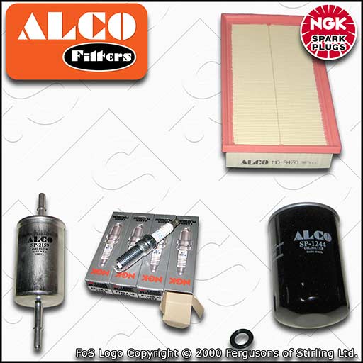 SERVICE KIT for FORD TRANSIT CONNECT 1.8 OIL AIR FUEL FILTERS PLUGS (2002-2013)