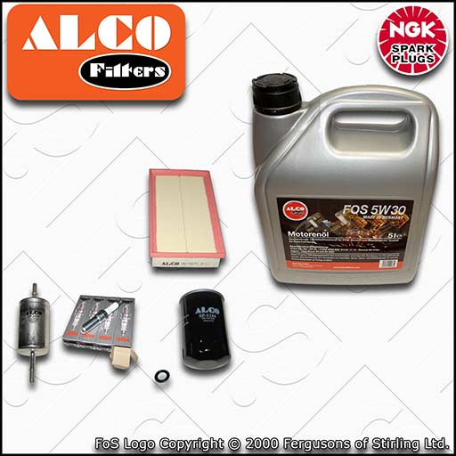 SERVICE KIT for FORD FOCUS MK1 1.8 2.0 OIL AIR FUEL FILTERS PLUGS +OIL 1998-2004