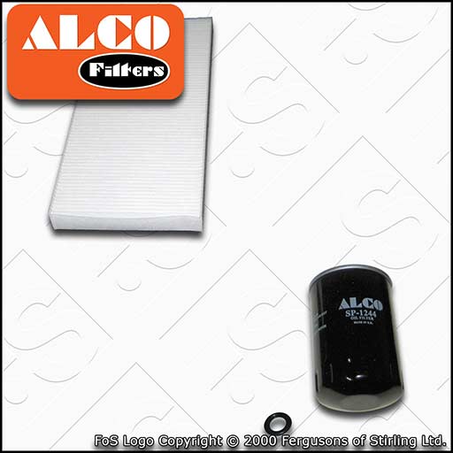 SERVICE KIT for FORD TRANSIT CONNECT 1.8 ALCO OIL CABIN FILTERS (2002-2013)