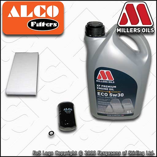 SERVICE KIT for FORD TRANSIT CONNECT 1.8 OIL CABIN FILTERS +XF OIL (2002-2013)