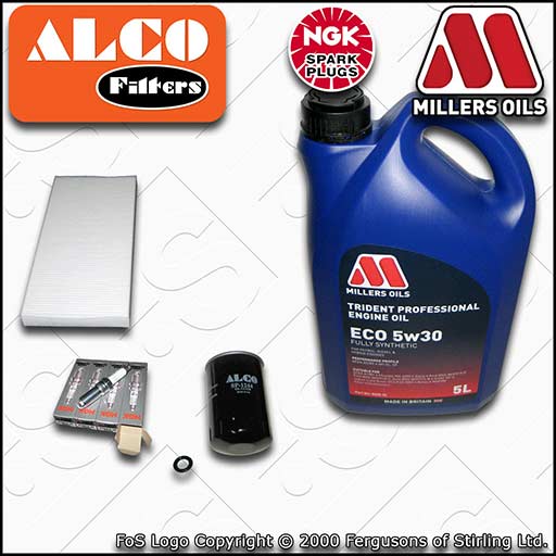 SERVICE KIT for FORD TRANSIT CONNECT 1.8 OIL CABIN FILTER PLUGS +OIL (2002-2013)