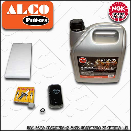 SERVICE KIT for FORD FOCUS MK1 1.6 PETROL OIL CABIN FILTERS PLUGS +OIL 1998-2004