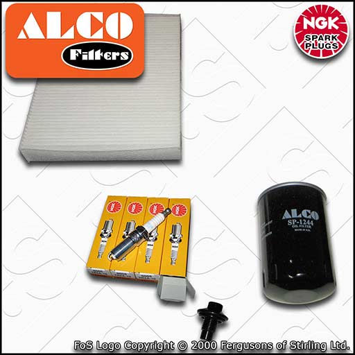 SERVICE KIT for FORD FIESTA MK6 1.6 OIL CABIN FILTERS PLUGS (2001-2006)