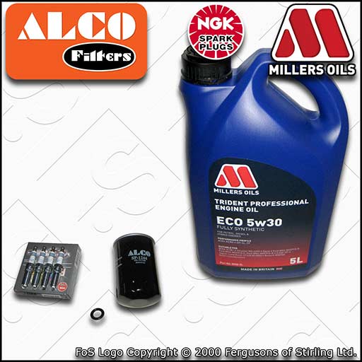 SERVICE KIT for FORD FOCUS MK1 ST170 RS OIL FILTER PLUGS +ECO OIL (2002-2004)