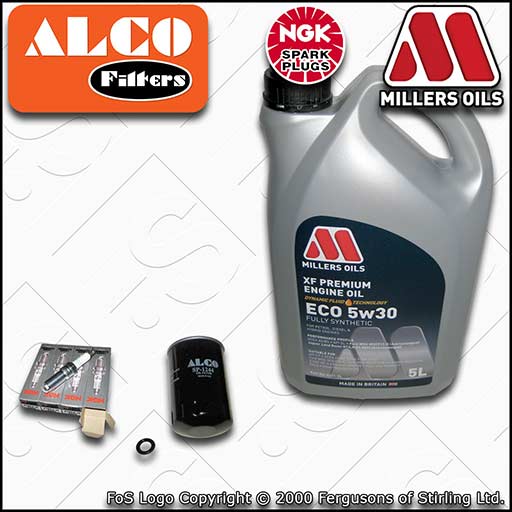 SERVICE KIT for FORD TRANSIT CONNECT 1.8 OIL FILTER PLUGS +XF OIL (2002-2013)