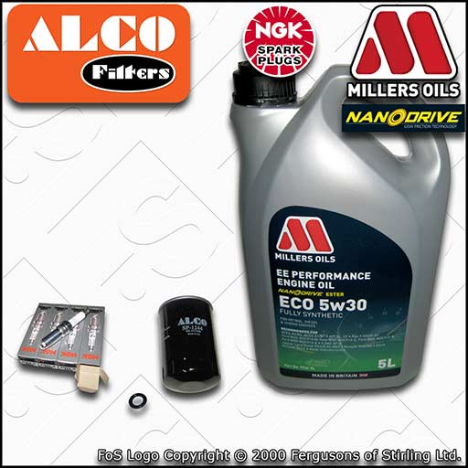 SERVICE KIT for FORD TRANSIT CONNECT 1.8 OIL FILTER PLUGS +EE OIL (2002-2013)