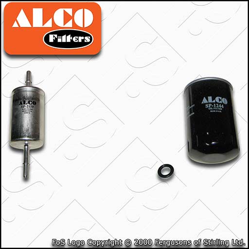 SERVICE KIT for FORD TRANSIT CONNECT 1.8 ALCO OIL FUEL FILTERS (2002-2013)