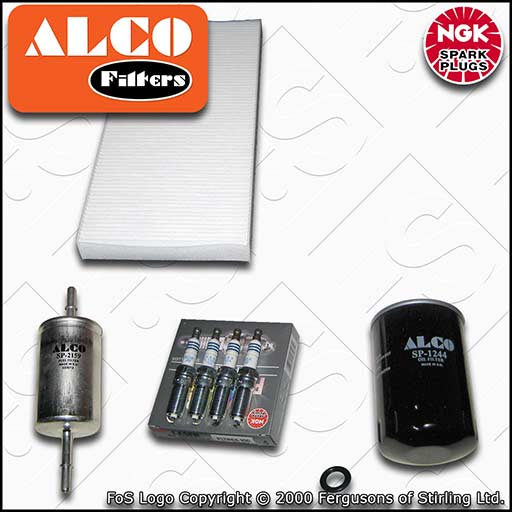 SERVICE KIT for FORD FOCUS MK1 ST170 RS OIL FUEL CABIN FILTERS PLUGS (2002-2004)