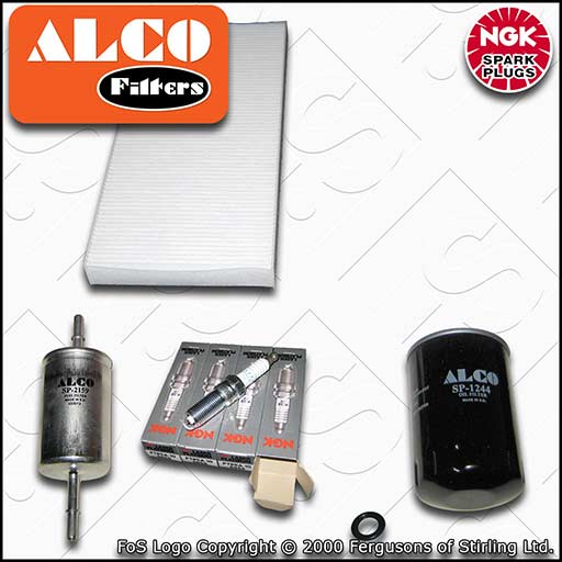 SERVICE KIT for FORD TRANSIT CONNECT 1.8 OIL FUEL CABIN FILTER PLUGS (2002-2013)