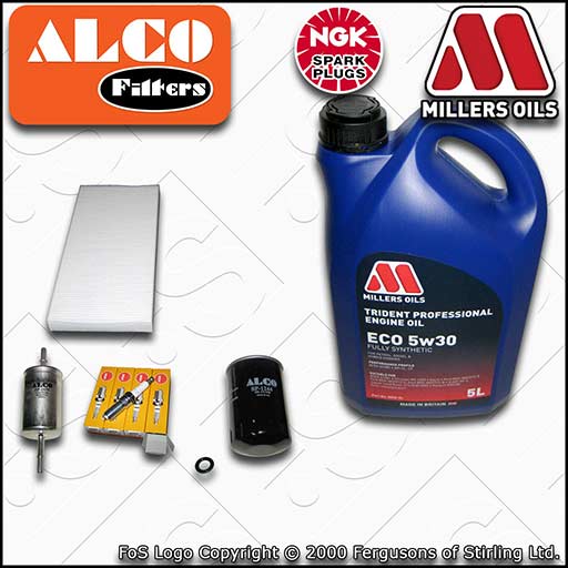 SERVICE KIT for FORD FOCUS MK1 1.6 OIL FUEL CABIN FILTERS PLUGS +OIL (1998-2004)