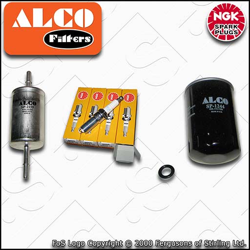 SERVICE KIT for FORD FOCUS MK1 1.6 PETROL OIL FUEL FILTERS PLUGS (1998-2004)