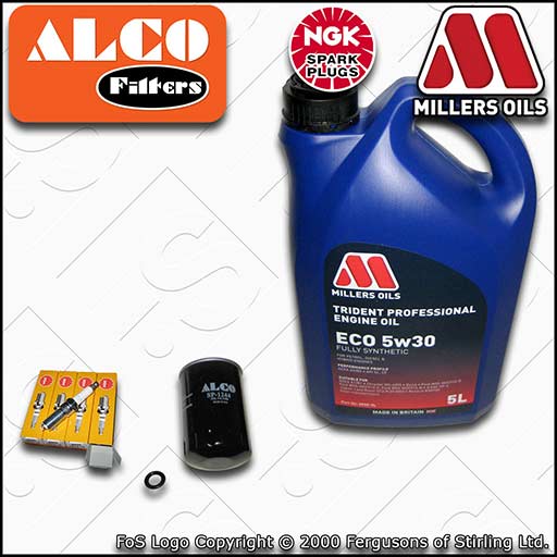 SERVICE KIT for FORD FOCUS MK1 1.6 PETROL OIL FILTER PLUGS +OIL (1998-2004)