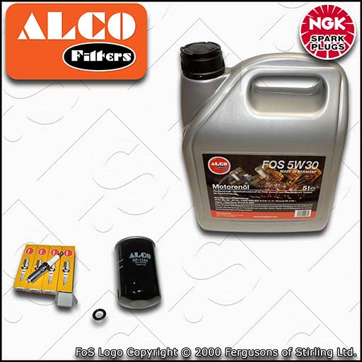 SERVICE KIT for FORD FOCUS MK1 1.6 PETROL ALCO OIL FILTER PLUGS +OIL (1998-2004)