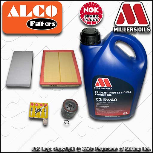 VAUXHALL/OPEL VECTRA C MK2 1.8 Z18XE OIL AIR CABIN FILTER PLUGS SERVICE KIT +OIL