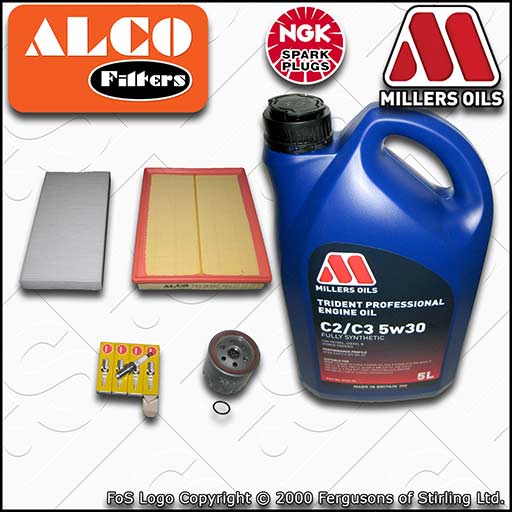 VAUXHALL/OPEL VECTRA C MK2 1.8 Z18XE OIL AIR CABIN FILTER PLUGS SERVICE KIT +OIL