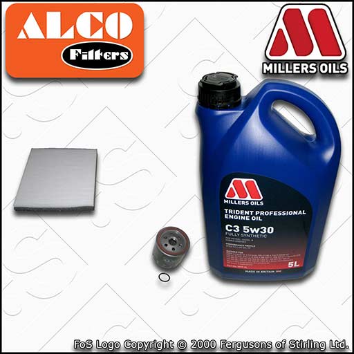 VAUXHALL ZAFIRA MK2 1.6 Z16XEP Z16XE1 Z16YNG OIL CABIN FILTER SERVICE KIT +OIL