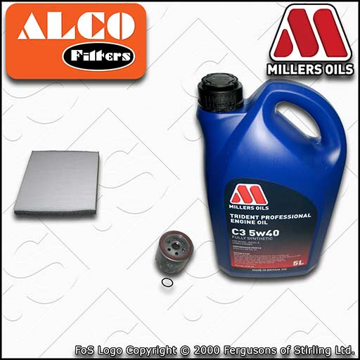 VAUXHALL ZAFIRA MK2 1.6 Z16XEP Z16XE1 Z16YNG OIL CABIN FILTER SERVICE KIT +OIL