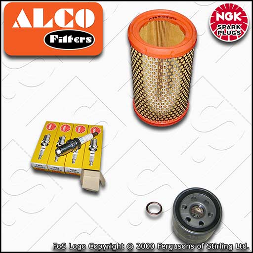 SERVICE KIT for RENAULT CLIO MK2 1.2 8V OIL AIR FILTERS SPARK PLUGS (2003-2010)