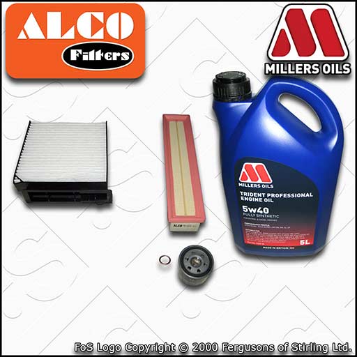 SERVICE KIT for RENAULT CLIO MK3 1.2 16V OIL AIR CABIN FILTERS +OIL (2005-2012)