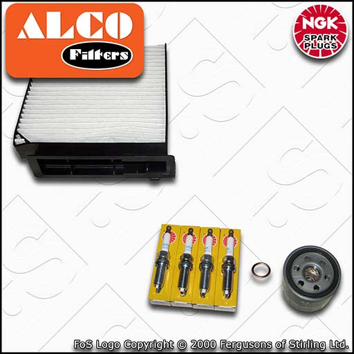 SERVICE KIT for RENAULT CLIO MK3 1.2 16V OIL CABIN FILTERS PLUGS (2007-2012)