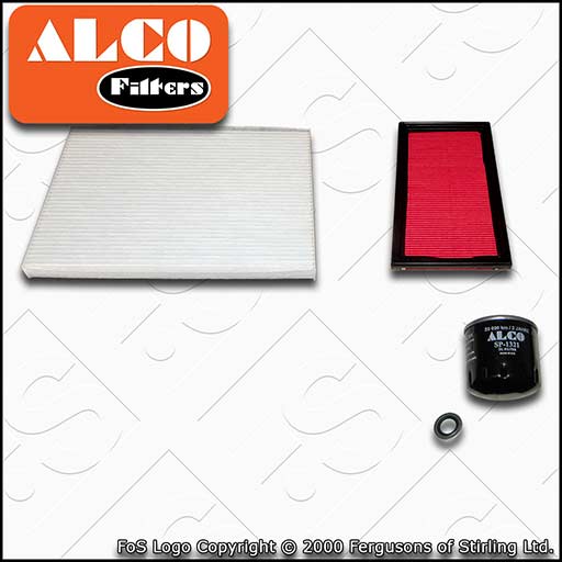 SERVICE KIT for NISSAN QASHQAI J10 1.5 DCI ALCO OIL AIR CABIN FILTER (2007-2013)