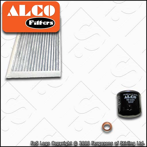 SERVICE KIT for RENAULT MEGANE III 1.4 TCE ALCO OIL CABIN FILTERS (2009-2016)