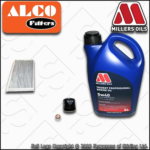 SERVICE KIT for RENAULT MEGANE III 1.4 TCE OIL CABIN FILTERS +FS OIL (2009-2016)