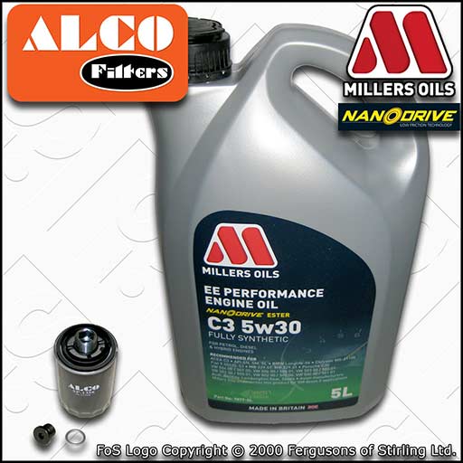 SERVICE KIT for AUDI A5 8T 1.8 2.0 TFSI OIL FILTER +EE PERFORMANCE OIL 2007-2017