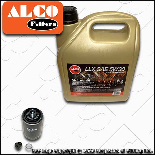 SERVICE KIT AUDI Q5 2.0 TFSI CA CD CH CP OIL FILTER SUMP PLUG +OIL (2008-2017)