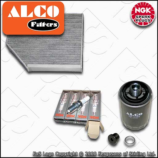 SERVICE KIT for AUDI A5 8T 1.8 2.0 TFSI OIL CABIN FILTER SPARK PLUGS (2007-2017)