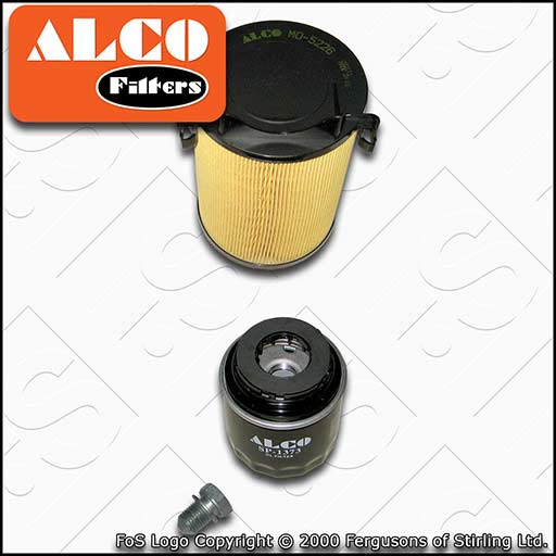 SERVICE KIT for AUDI A3 8P 1.4 TFSI ALCO OIL AIR FILTERS (2010-2013)