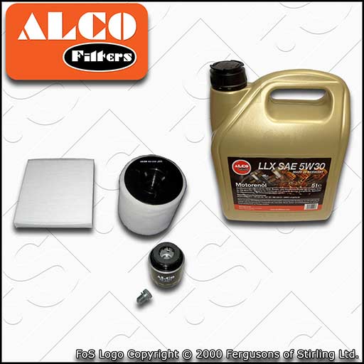 SERVICE KIT for VW POLO 6C 6R 1.2 TSI CBZ* OIL AIR CABIN FILTER +OIL (2009-2010)