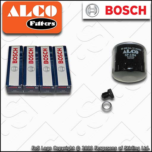 SERVICE KIT for SEAT LEON 5F 1.2 1.4 TSI OIL FILTER SPARK PLUGS (2012-2020)