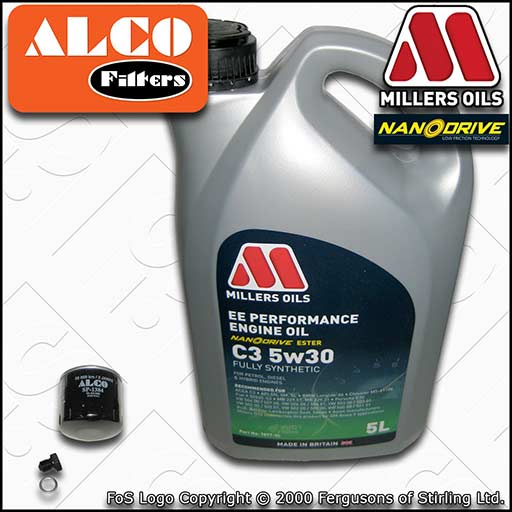 SERVICE KIT for SEAT ARONA 1.0 TSI OIL FILTER +EE C3 5w30 OIL (2016-2020)