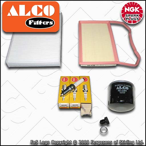 SERVICE KIT for SEAT MII 1.0 OIL AIR CABIN FILTERS SPARK PLUGS (2011-2019)