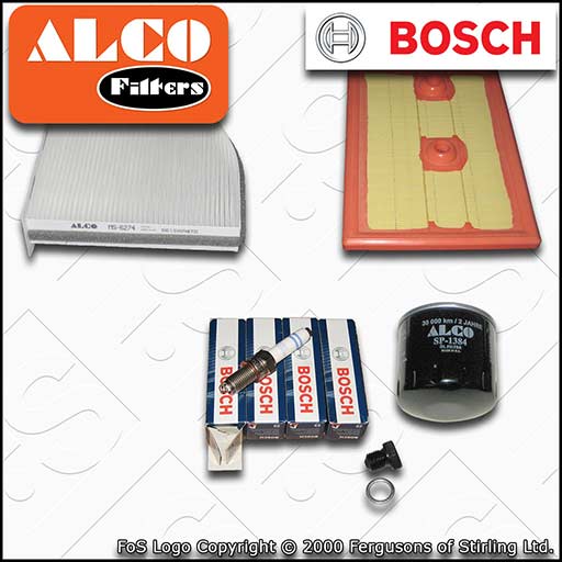 SERVICE KIT for VW CADDY 2K SA 1.2 1.4 TSI OIL AIR CABIN FILTERS PLUGS 2015-2020