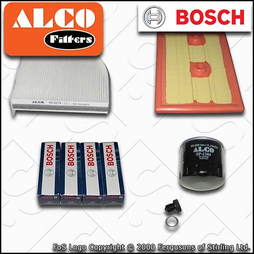 SERVICE KIT for VW CADDY 2K SA 1.2 1.4 TSI OIL AIR CABIN FILTERS PLUGS 2015-2020