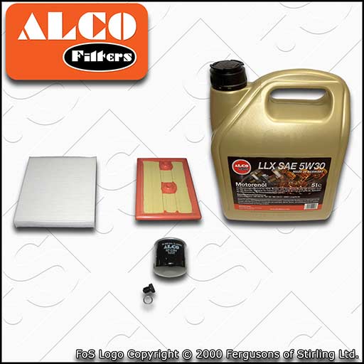 SERVICE KIT for VW POLO 6C 6R 1.4 TSI OIL AIR CABIN FILTERS +C3 OIL (2012-2017)