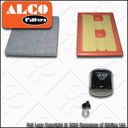 SERVICE KIT for AUDI A3 (8V) 1.4 TFSI ALCO OIL AIR CABIN FILTERS (2012-2020)