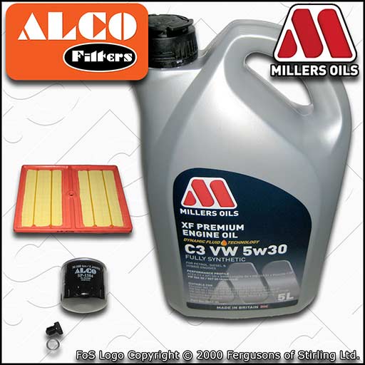 SERVICE KIT for SEAT ARONA 1.0 TSI OIL AIR FILTERS +XF C3 5w30 OIL (2016-2020)