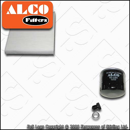 SERVICE KIT for AUDI A1 8X 1.0 TFSI ALCO OIL CABIN FILTERS (2015-2018)