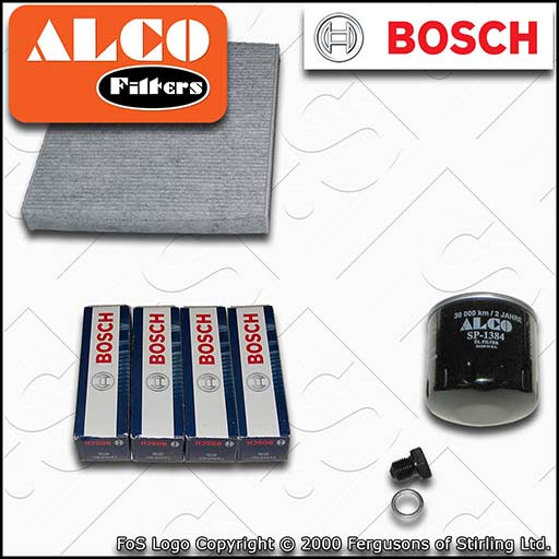 SERVICE KIT for SEAT LEON 5F 1.2 1.4 TSI OIL CABIN FILTERS PLUGS (2012-2020)